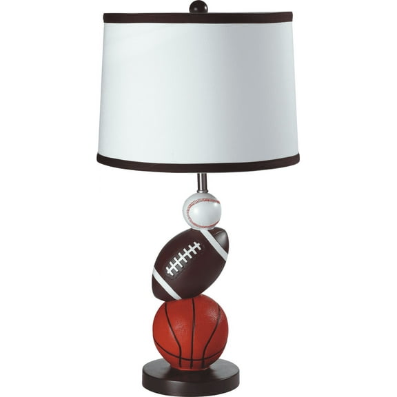 Table Lamp 24.5"H MULTI-SPORT TABLE LAMP (1PC/CTN) (1.56/2.50),LED Lamp