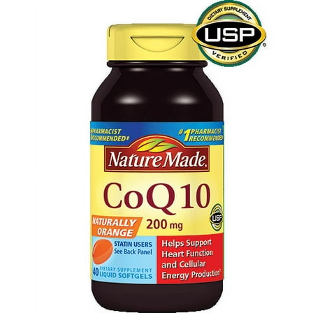 Nature Made CoQ10 200 mg Softgels, 140 Ct