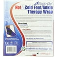 thumbnail image 3 of Elasto-Gel Reusable Hot/Cold Foot and Ankle Wrap, 2 Pack, 3 of 4