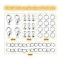 thumbnail image 4 of Milageto 5x80x Jewelry Making DIY Accessories Removable for Bracelet Pendants Necklace Dark, 4 of 7