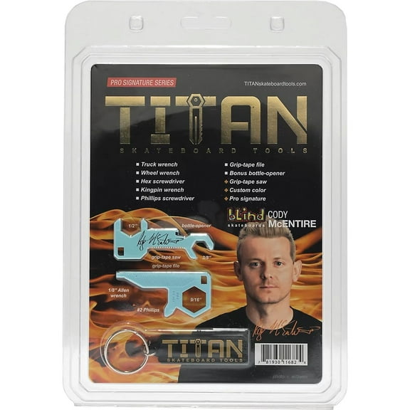 Titan Skate Tool McEntire Pro Signature Series Blue