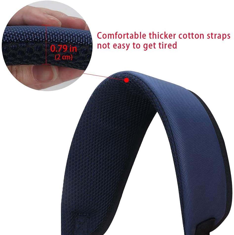 Golf Bag Strap Replacement Comfort Double Shoulder Adjustable Strap Padded Golf Carrying Bag Strap(Strap only)