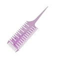 thumbnail image 5 of 3 Way Weaving & Sectioning Foiling Comb, Hair Combs for Highlighting,Microbraiding Professional Teasing Comb, for Salon Home ,Women, 5 of 9