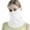 White, variant on Ice Silk Sunscreen Mask Women's Three-dimensional Thin Breathable Face Mask In Summer