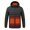 Black, variant on IROINNID Men's Long Sleeve V-Neck Anorak Jacket Mid-Length Hoodie Jacket Solid Color Leisure Outdoor Warm Clothing Heated For Riding Skiing Fishing Charging Via Heated Coat