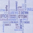 thumbnail image 1 of Ahgly Company Indoor Square Patterned Lavender Blue Area Rugs, 8' Square, 1 of 6