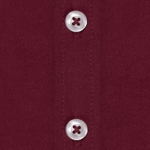 maroon dress shirt walmart Bay Fashion Men's Classic Long Sleeve Solid Color Barrel Cuff Dress Shirt (Burgundy, 3XL 36/37), Size: 3XL (19-19 ) sleeve: 36/37, Red