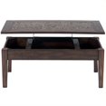 thumbnail image 2 of Bowery Hill Lift Top Coffee Table with Tile Inlay in Baroque Brown, 2 of 2