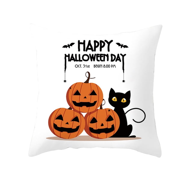Decoración de Halloween cáñamo simulación apliques funda de almohada sala de estar sofá fiesta Wmkox8yii HFSH3710