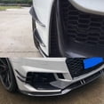 thumbnail image 3 of 4pcs/set Universal Carbon Fiber Bumper Canards Lip Spoiler para, 3 of 7