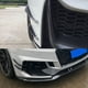 thumbnail image 3 of 4pcs/set Universal Carbon Fiber Bumper Canards Lip Spoiler para, 3 of 7