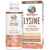 MaryRuth's Lysine Supplement, Collagen & Immune Support, 500mg 30 Servings