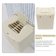 thumbnail image 4 of 3pcs Bird Nesting Box Bird Incubation Box Hanging Bird Hut Plastic Breeding House, 4 of 6