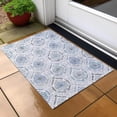 thumbnail image 6 of Addison Rugs Chantille Indoor/Outdoor Transitional Medallions Blue Washable Rectangle Rug, 1'8" x 2'6", 6 of 6