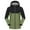 C-Green486, variant on Mens Windbreaker Hardshell Jacket Fuzzy Lining Windproof Hooded Outdoor Mediun Length Zipper Utility Coat For Cold Weather Versatile Outerwear