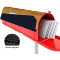 thumbnail image 4 of Coolnut Magnetic Mailbox Cover, White Labrador Retriever Dog Laughing Post Mail Box Cover Mail Wraps Cover, Oversize 25.4" L x 20.78" W, 4 of 5