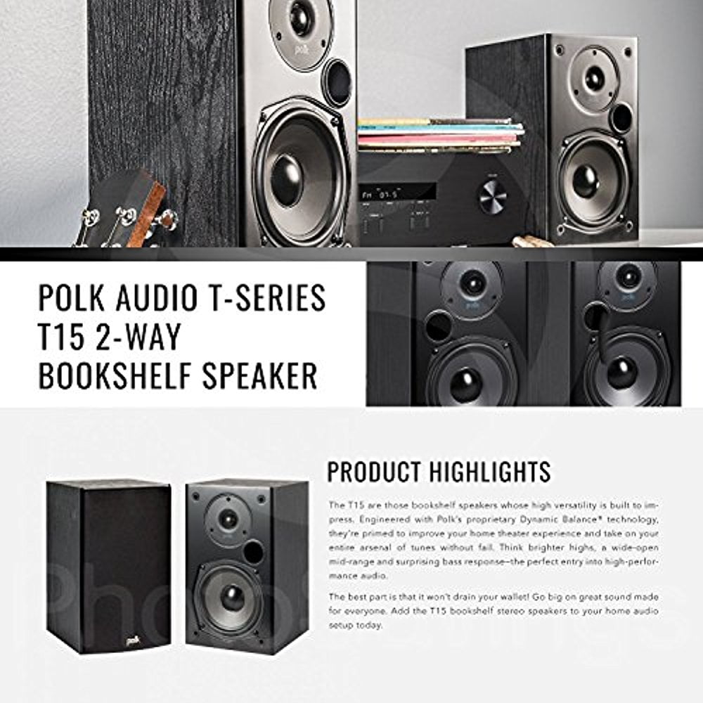 Polk t series sales 5 channel walmart