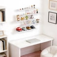 thumbnail image 6 of XIBUFE Wall Shelves,5-Layer Display Shelf for Collectibles,Wooden Wall Mounted Shelves,Floating Wall Shelves for Action Figures,Shot Glasses,Mini Decor and Toys, 6 of 7