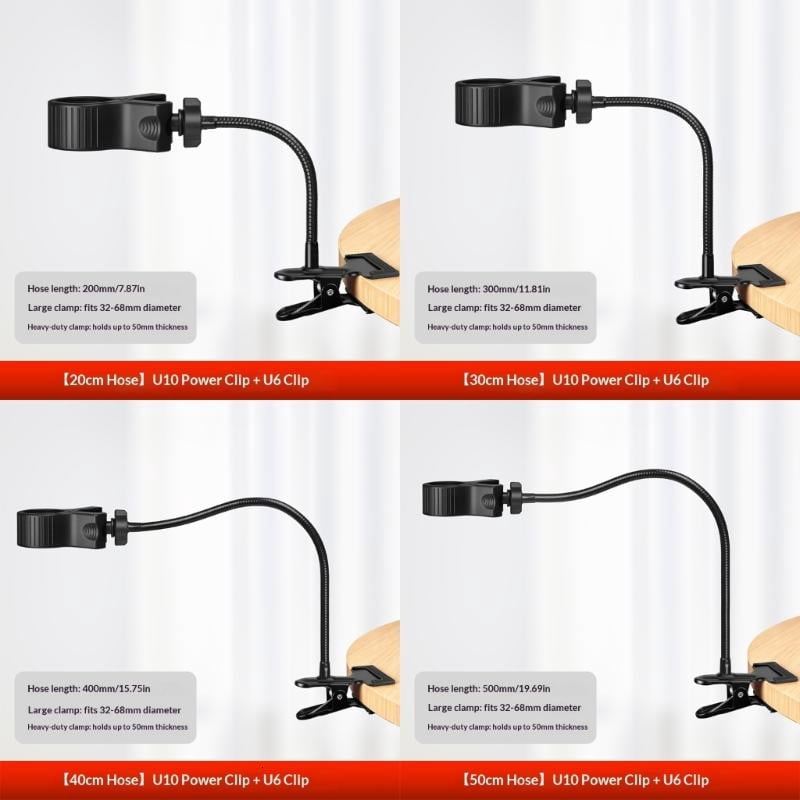 CEORPER Gooseneck Mic Stand Microphone Stand For Desk Mount With Clamp Microphone