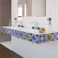thumbnail image 6 of 24 Pcs Decorative Tile Stickers, Peel and Stick Backsplash, 6"x6" inches Self Adhesive Removable Waterproof for Walls Stickers, Vinyl Stickers for Kitchen Backsplash, Bathroom, Stairs,Stick on Tiles, 6 of 8