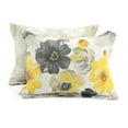 thumbnail image 7 of Lush Decor Leah Duvet - Yellow/Gray - Full/Queen, 7 of 7