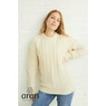thumbnail image 3 of Aran Woollen Mills Newgrange Traditional 100% Merino Wool Unisex Long Sleeve Sweater, 3 of 4