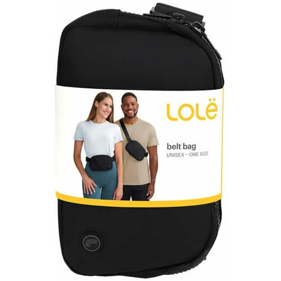 Lole Unisex Belt Bag (Black, One Size)