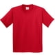 thumbnail image 1 of Gildan - Camiseta básica de manga corta Unisex con algodón grueso Niños Niñas - Verano/Calor (Rojo), 1 of 2