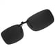 thumbnail image 3 of Unisex Clear Dark Green Polarized Lens Sunglasses Clip On Eyeglasses, 3 of 5
