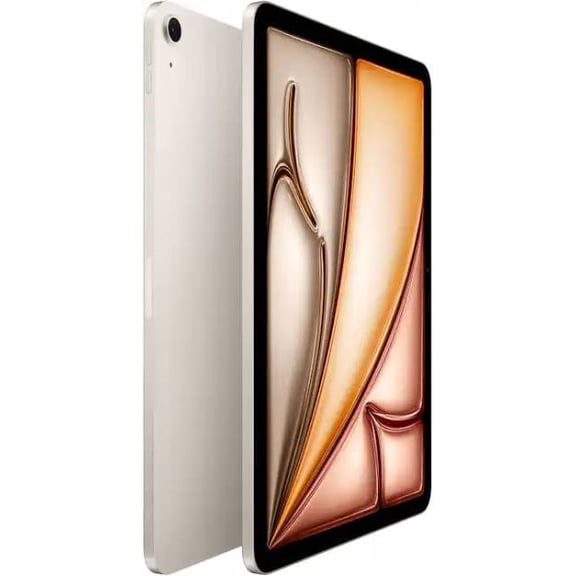 Apple Tableta iPad Air de 11 pulgadas Chip M4 con CPU de 9 núcleos y GPU de 10 núcleos, 12 GB de RAM, 1 TB Storage Blanco Estelar
