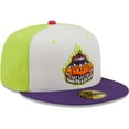 thumbnail image 3 of Men's New Era White/Purple B-lidos de Bowling Green Copa De La Diversion 59FIFTY Fitted Hat, 3 of 6