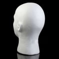 thumbnail image 5 of Mannequin pour Homme en Polystyrène Styromousse Mousse Tête Modèle Support Perruque Cheveux Chapeau Nouveau, 5 of 5