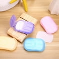 thumbnail image 3 of Pastillas de jabón desechables para viajes, pañuelos de jabón, lavado de manos portátil, mini, 3 of 8