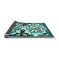 thumbnail image 2 of Ahgly Company Indoor Rectangle Persian Light Blue Traditional Area Rugs, 6' x 9', 2 of 4