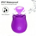 thumbnail image 3 of RO Vibrador de succión de juguete para mujeres y parejas, morado Sincero Electrónica, 3 of 4