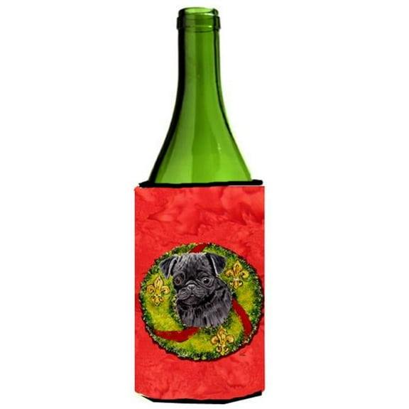 Pug Wine bottle sleeve Hugger