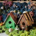 thumbnail image 3 of Wood Craft Bird's House Ornament, 3 of 8