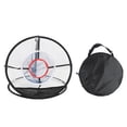 thumbnail image 2 of Golf Chipping Net Améliorer les niveaux de compétences Configuration rapide 3 Charge cible Portable pour l'intérieur extérieur, 2 of 7