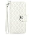 thumbnail image 6 of Allytech Wallet Case for Google Pixel 8 Pro with Card Cash Slots, Luxury Premium PU Leather Kickstand Shoulder Strap Lanyard Shockproof Anti-Fall Full Body Protective Flip Shell - White, 6 of 8
