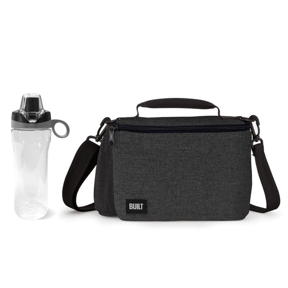 Built NY Metro North Oxford Polyester Lunch Bag With Bottle