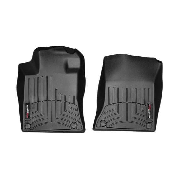 WeatherTech Custom Fit FloorLiners compatible with 2019-2022 Nissan Altima - 1st Row (Driver & Passenger), Black