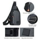 thumbnail image 5 of Bolso bandolera pequeño con correa ajustable y orificio para auriculares (paquete de 1), ligero y práctico para viajes, fitness y uso diario, para hombres y mujeres. Aestivo | Gris | AESTIVO, 5 of 8