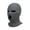 25#Dark Gray, variant on 3 Hole Winter Knitted Mask, Outdoor Sports Full Face Cover Ski Mask Warm Knit Balaclava for Adult Dark Blue One Size