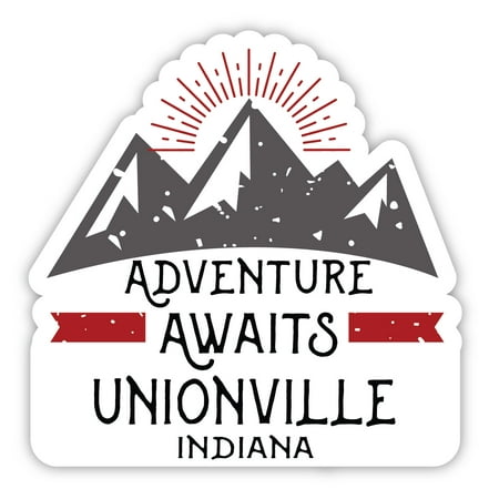

Unionville Indiana Souvenir 4-Inch Magnet Adventure Awaits Design