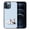 French Bulldog Dog Lying Down Looking Up, variant on WIRESTER Shockproof Soft Rubber Cover Case for Apple iPhone 12 Pro Max 6.7" 2020, English Bulldog Dog Lying Down Looking Up On Aero Blue Background