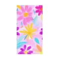 thumbnail image 4 of Camisones sin mangas con estampado de verano para mujer, batas de baño, toallas de playa, batas de poliéster, 4 of 4
