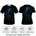thumbnail image 3 of Rebaike Men’s Dragon Graphic T-Shirt, Fantasy Anime Style Short Sleeve Casual Tee, 3 of 7