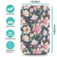 thumbnail image 5 of 2 Pack Washable Rubber Multicolored Flower Leaves Dish Drying Mats for Kitchen Counter Home Large Coffee Bar Pad Accessories and Decor for Utensils Stemware (2pcs 19.5''x12''), 5 of 6