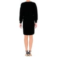 thumbnail image 2 of RALPH LAUREN $175 Womens New 1333 Black Velvet 3/4 Sleeve V Neck Dress 8 B+B, 2 of 2