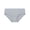 Gray, variant on Women's Hiphugger Briefs Ventilated Soft Cotton Regular Fit Elastic Waist Solid Color Low Rise Panties for Everyday Comfort